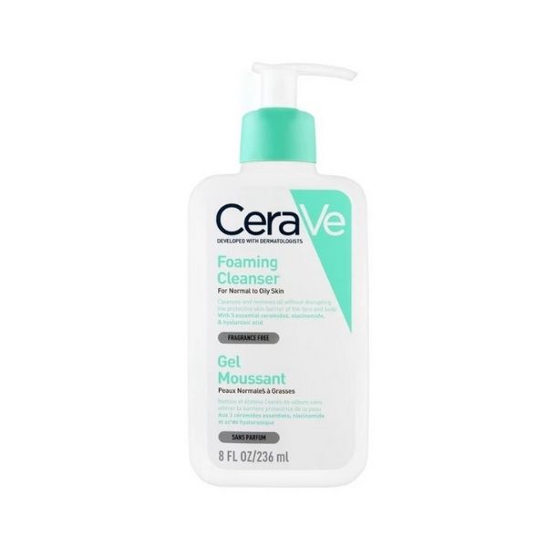 CeraVe Foaming Cleanser for Normal-to-Oily Skin