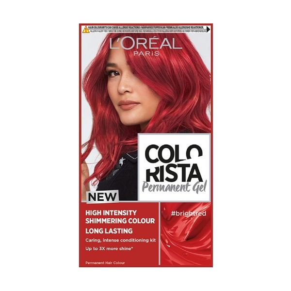 L'Oreal Paris Colorista Bright Red Permanent Gel Hair Colour : Buy Online  at Best Price in Bangladesh | Glamy Girl