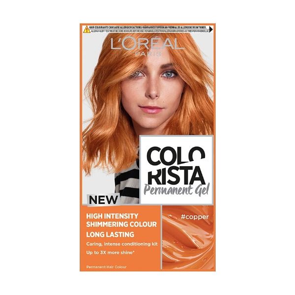 L'Oreal Paris Colorista Copper Permanent Gel Hair Colour : Buy Online at  Best Price in Bangladesh | Glamy Girl