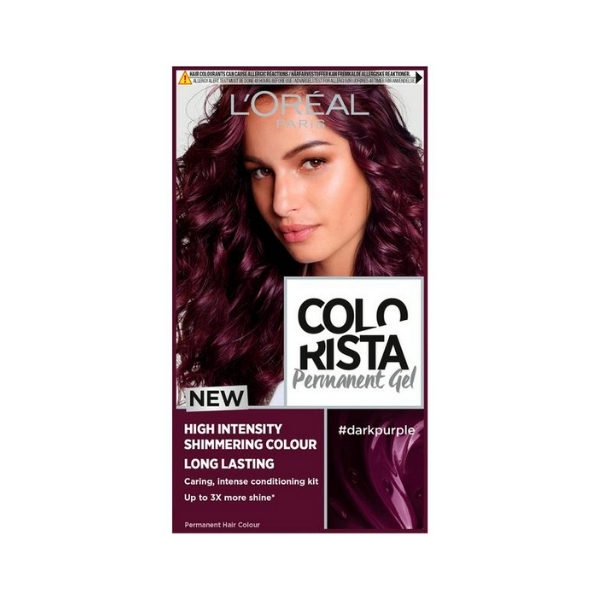 L'Oreal Paris Colorista Dark Purple Permanent Gel Hair Color : Buy Online  at Best Price in Bangladesh | Glamy Girl
