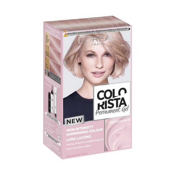 L’Oreal Paris Colorista Light Rose Gold Permanent Gel Hair Color