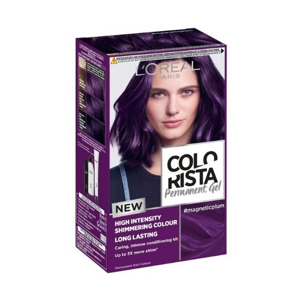 L'Oreal Paris Colorista Magnetic Plum Permanent Gel Hair Color : Buy Online  at Best Price in Bangladesh | Glamy Girl