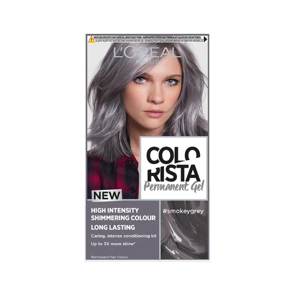 L'Oreal Paris Colorista Smokey Grey Permanent Gel Hair Colour : Buy Online  at Best Price in Bangladesh | Glamy Girl
