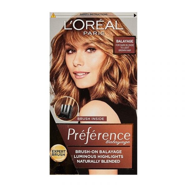 L’Oreal Paris Preference Balayage for Dark Blonde to Light Brown Hair Colour