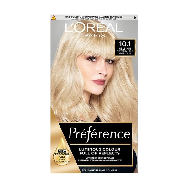 L'Oreal Paris Preference Permanent Hair Colour  Helsinki Very Light  Ash Blonde : Buy Online at Best Price in Bangladesh | Glamy Girl