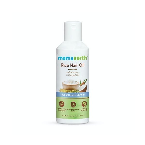 Mamaearth Rice Hair Oil