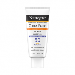 Neutrogena Clear Face Oil-Free Sunscreen SPF50