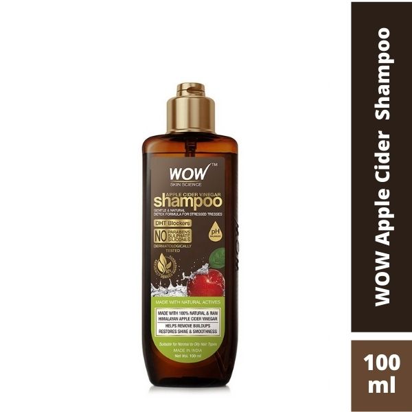 WOW Skin Science Apple Cider Vinegar Shampoo – 100 ml : Buy Online at Best  Price in Bangladesh | Glamy Girl
