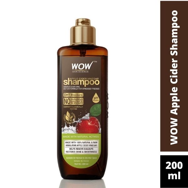 WOW Skin Science Apple Cider Vinegar Shampoo - 200 ml